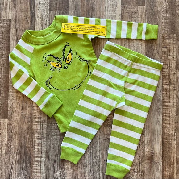 Hanna Andersson Grinch Long John Pajama